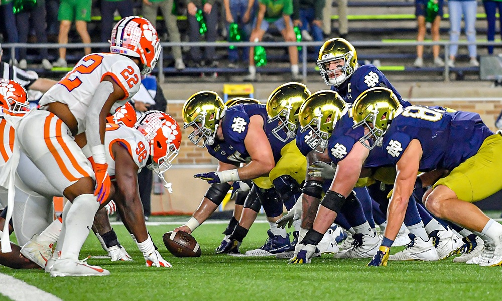 Clemson Notre Dame college football conference championship games 