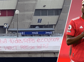 Part of PSG's ultras don't want the club to sign Paul Pogba from Manchester United after his 'pro-Marseille' comments in 2018. (Image: www.otbsports.com)