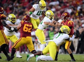 Oregon and USC will play football again after the Pac-12 Conference approved the return of the sport beginning Nov. 6. (Image: Getty)