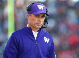 The Las Vegas Bowl will be Washington Coach Chris Petersenâ€™s final college bowl game as he announced his resignation three weeks ago. (Image: Getty)