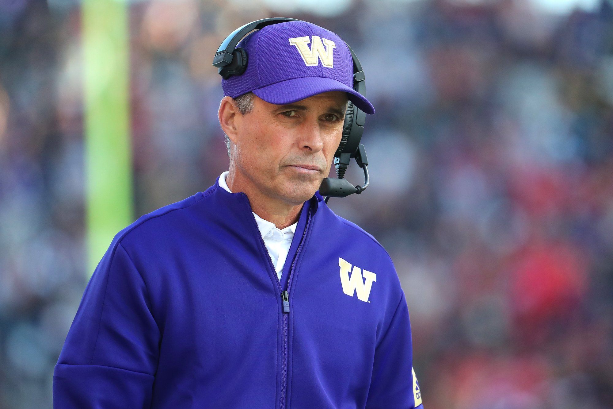 Washington coach Chris Petersen