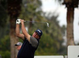 Phil Mickelson complained of rust in his golf game before the start of the Desert Classic, then promptly went out and nearly shot a 59. (Image: The Desert Sun)