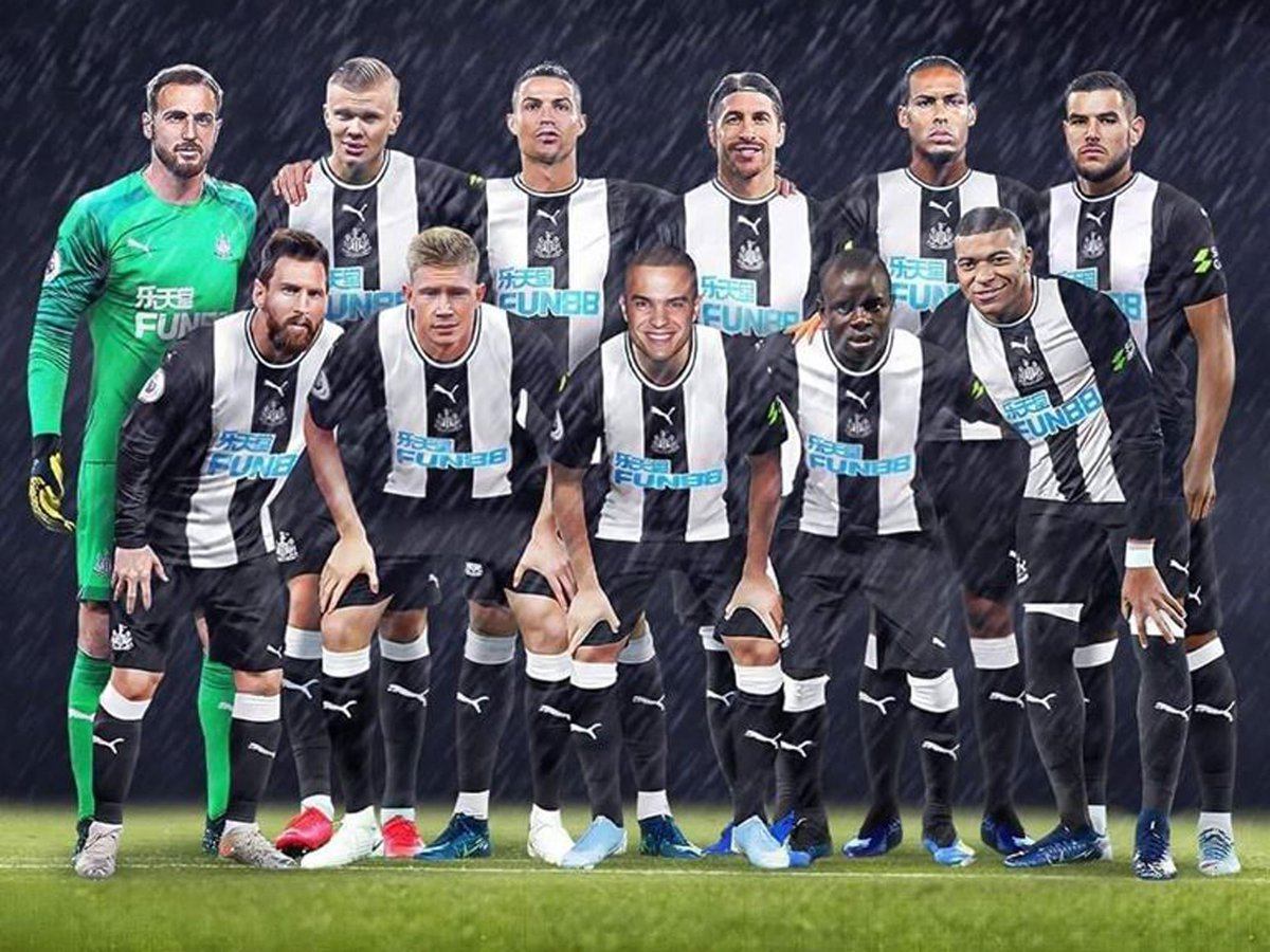 Newcastle dream team