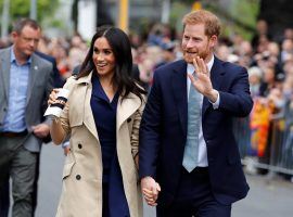 Meghan Markle and Prince Harry tour Australia five days after announcing there are expecting their first child in the spring. (Image: Getty)