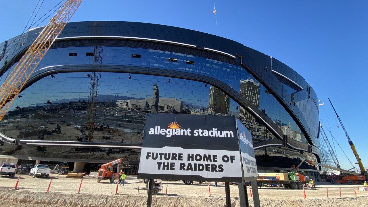 Raiders Stadium NFL 2020 schedule winners, losers 