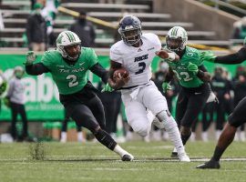 Rice pulled off the shocker in College Football Week 14 betting, upsetting No. 20 Marshall, 20-0 on Saturday. (Image: Getty)