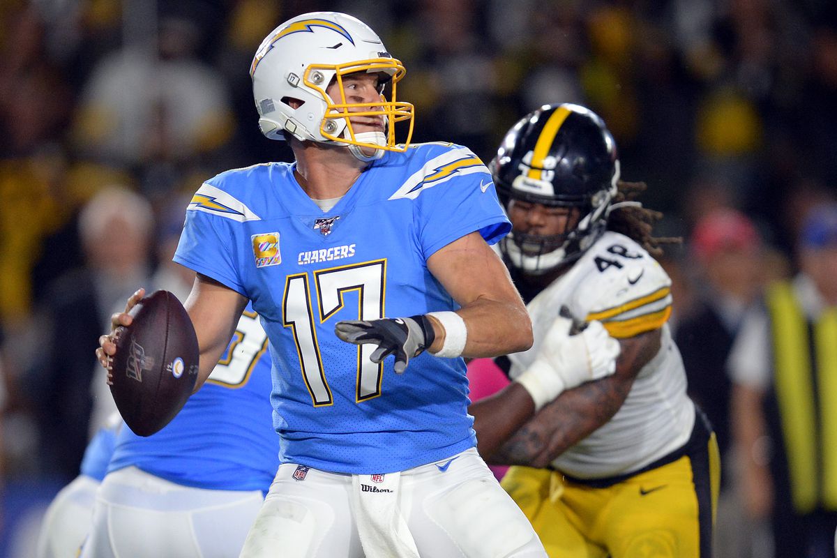 Los Angeles quarterback Philip Rivers