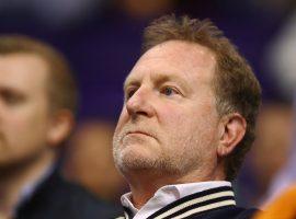 Phoenix Suns owner Robert Sarver has threatened to relocate the team if the city doesnâ€™t help pay for arena renovations. (Image: Mark J. Rebilas/USA TODAY Sports)