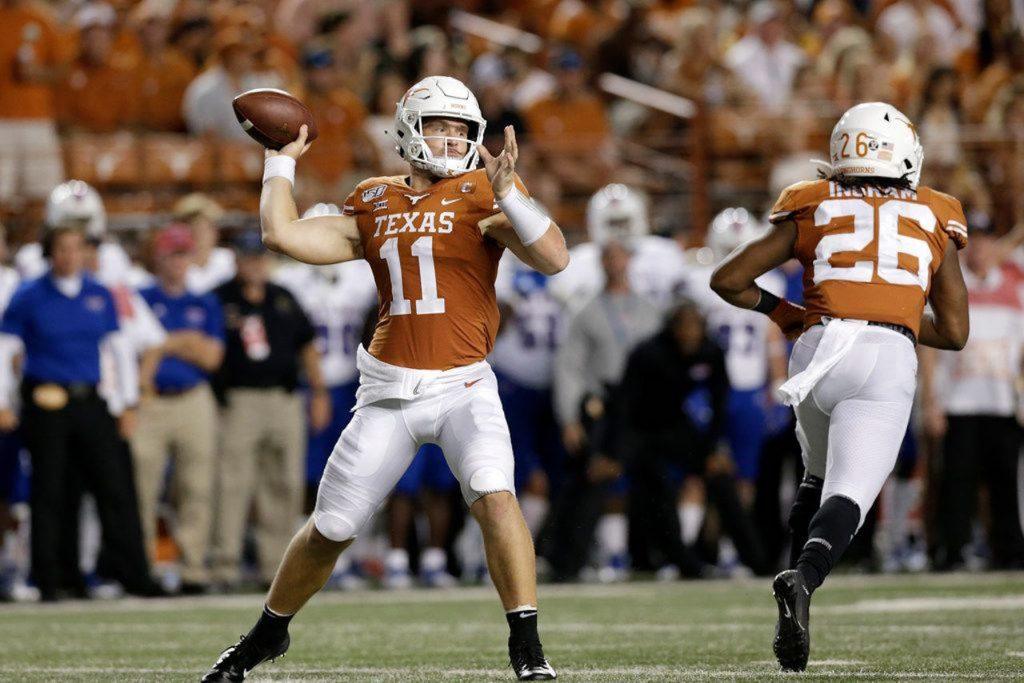 Texas quarterback Sam Ehlinger