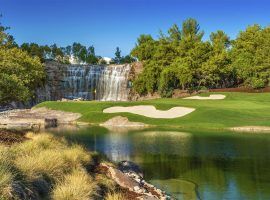 The CJ Cup is moving for a year from South Korea to Shadow Creek Golf Club in Las Vegas, the same venue that hosted the exhibition match between Tiger Woods and Phil Mickelson in 2018.. (Image: Wynn Las Vegas/Brian Oar)â€¨