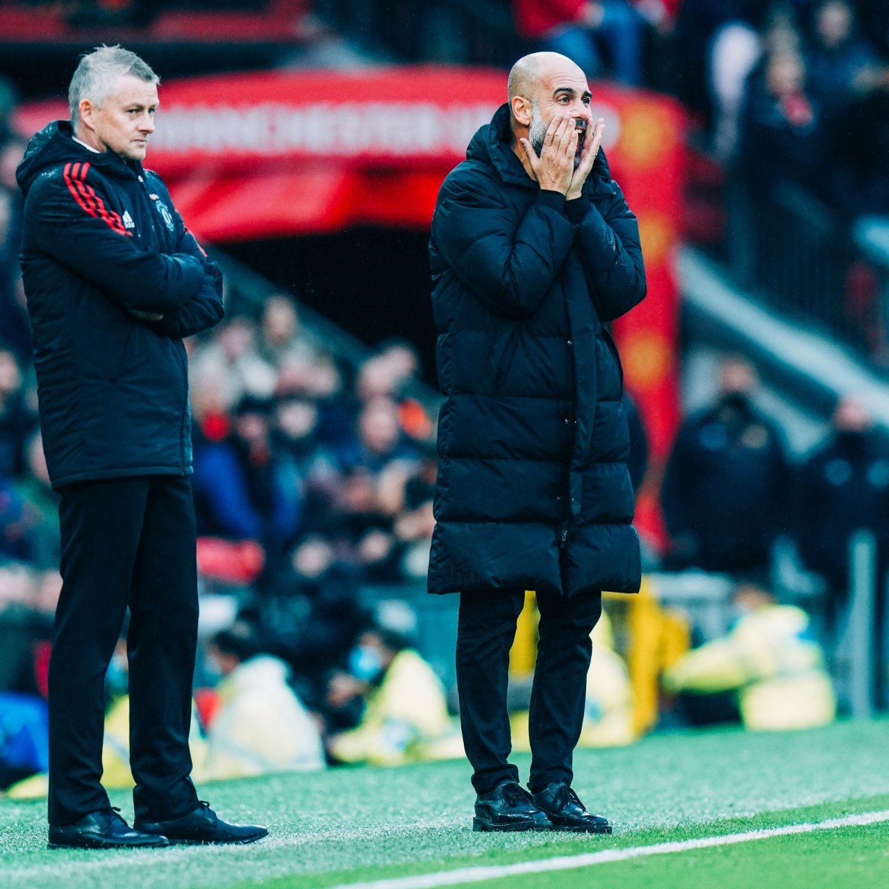 Solskjaer and Guardiola