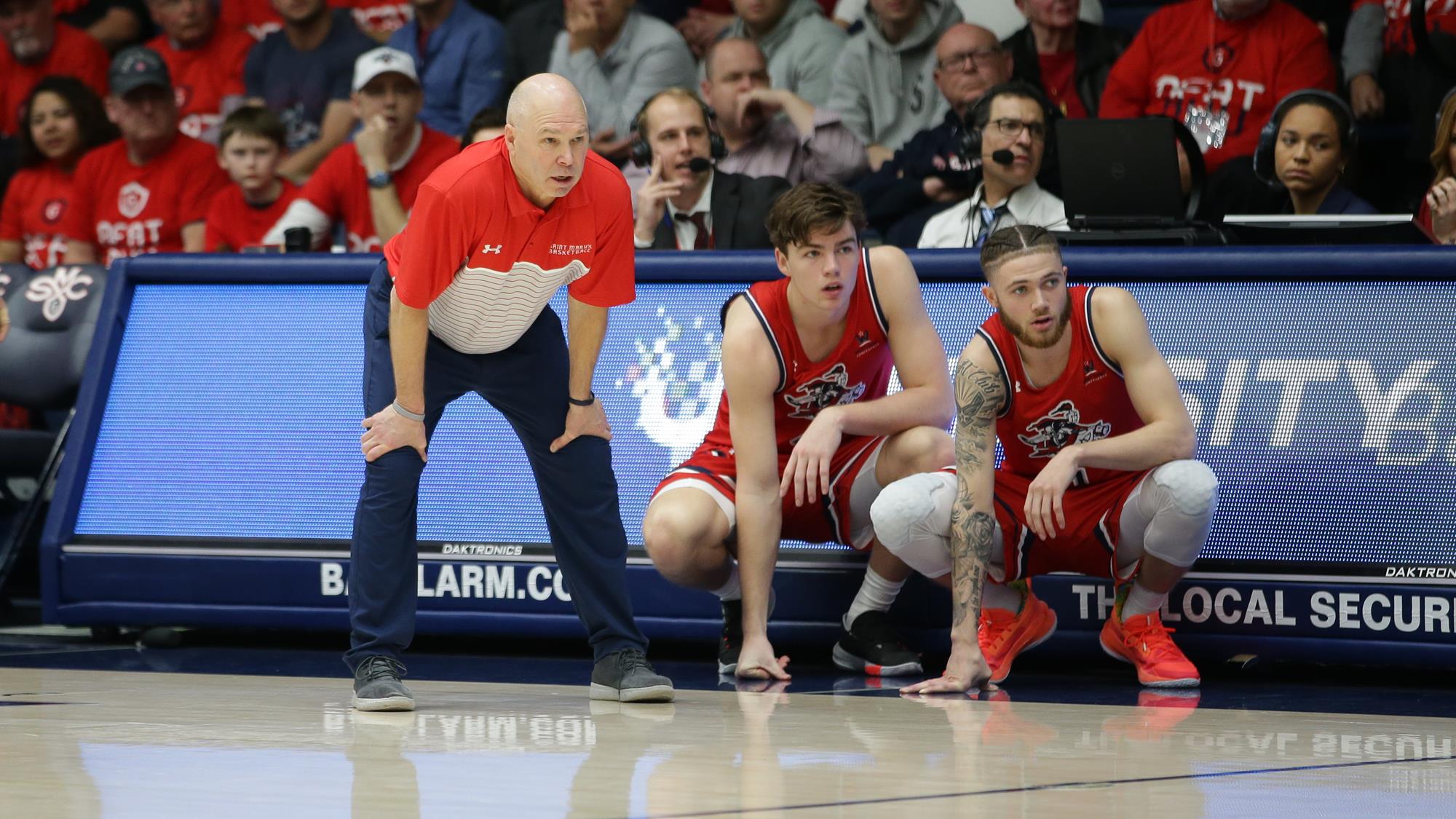 Saint Mary's Gaels basketball WCC Randy Bennett March Madness Bubble