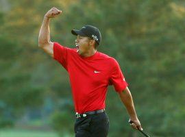 Tiger Woods odds to win the Masters have been lowered to 12/1. (Image: Getty)