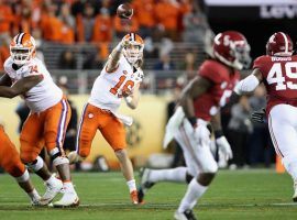 Trevor Lawrence led Clemson to the national title and is the favorite to win next seasonâ€™s Heisman Trophy. (Image: Getty)