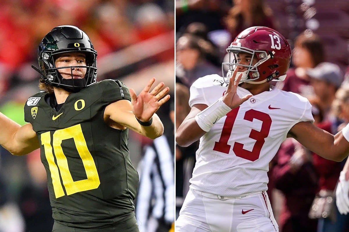 Joe Burrow Jordan Love Justin Herbert Tua Tagovailoa 