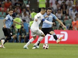 Uruguay’s defenders made Cristiano Ronaldo’s life difficult, and should do the same against France. (Image: AP)