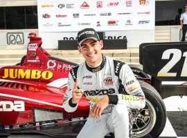 IndyCar driver Rinus VeeKay is excited fans will be in attendance at this weekendâ€™s REV Group Grand Prix (Image: 33DreamsofIndy.com)