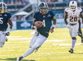 Georgia Southern quarterback Shai Werts will test Liberty in the Cure Bowl with both his arm and his legs. (Image: Georgia Southern Athletics)