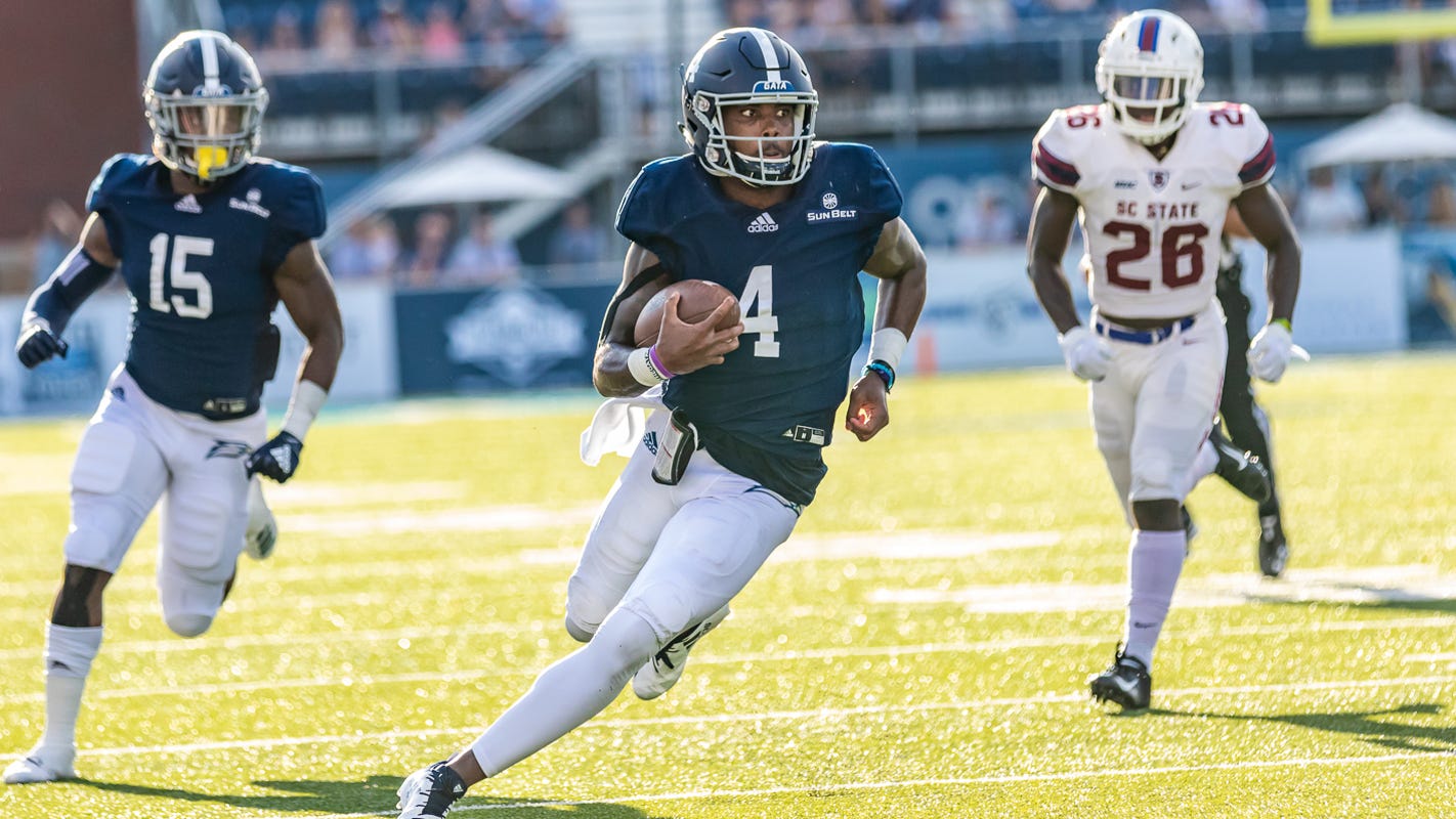 Georgia Southern quarterback Shai Werts Cure Bowl 