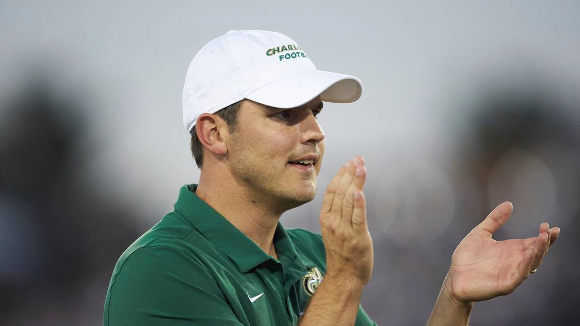 UNC-Charlotte football coach Will Healy Bahamas Bowl 