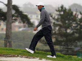 Tiger Woods said he is ready to go for the PGA Championship, but oddsmakers have him lower down the betting board for the major. (Image: AP)