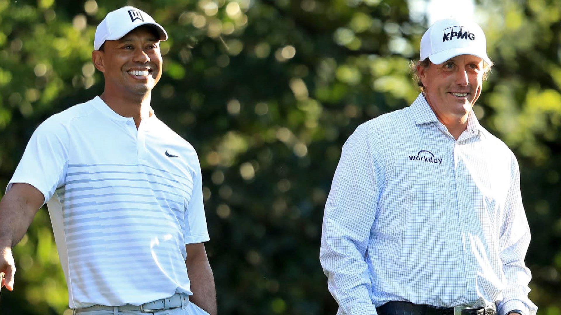 Tiger Woods and Phil Mickelson