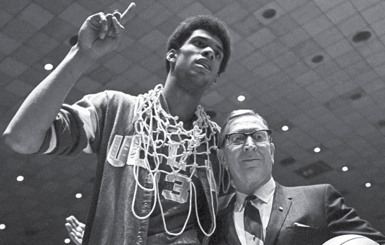 Kareem Abdul-Jabbar John Wooden UCLA 1967 March Madness winners