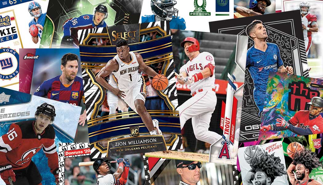 Sports Cards Collage