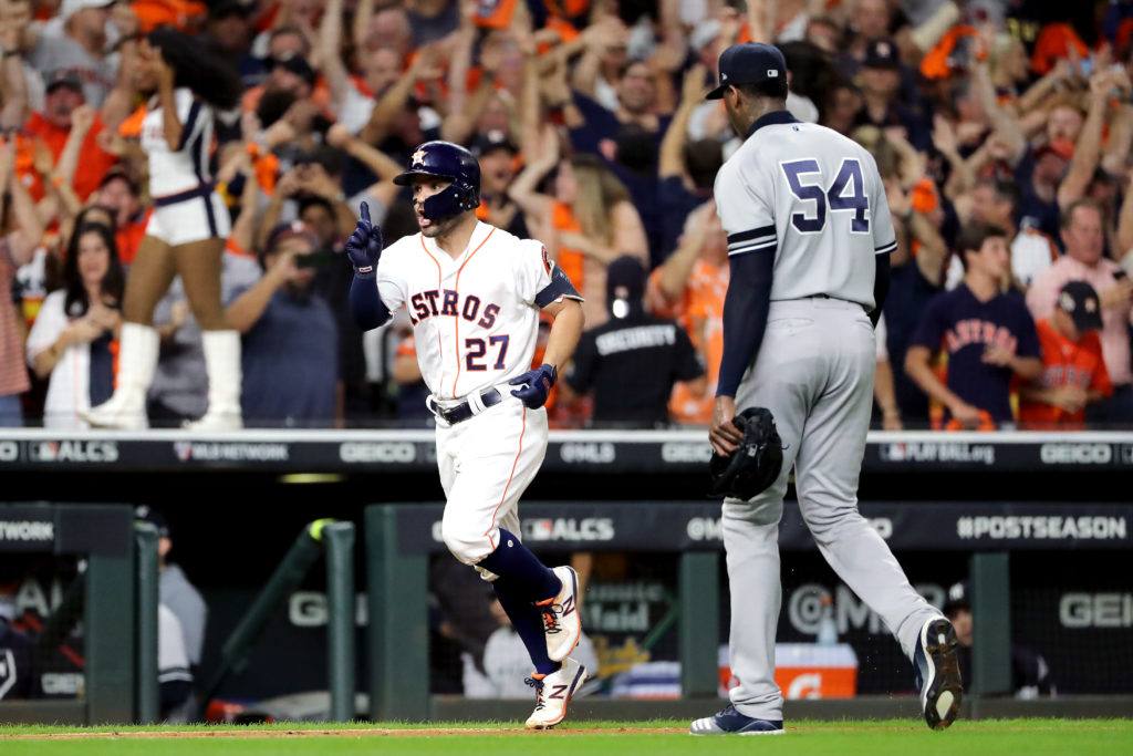 Houston Astros ALCS Walk-Off HR Jose Altuve Yankees