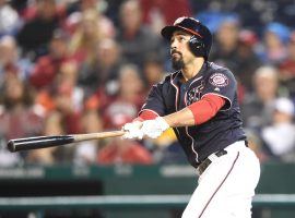 Anthony Rendon as agreed to terms with the Los Angeles Angels on a seven year, $245 million contract. (Image: Mitchell Layton/Getty)