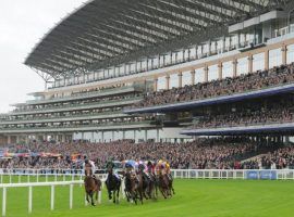 The quality of racing at Ascot remained strong as ever. But the storied track faces economic challenges in 2021. (Image: Eclipse Sportswire)