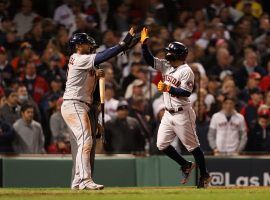 The Houston Astros exploded for seven runs in the ninth inning, beating the Boston Red Sox 9-2 in Game 4 of the ALCS. (Image: Paul Rutherford/USA Today Sports)