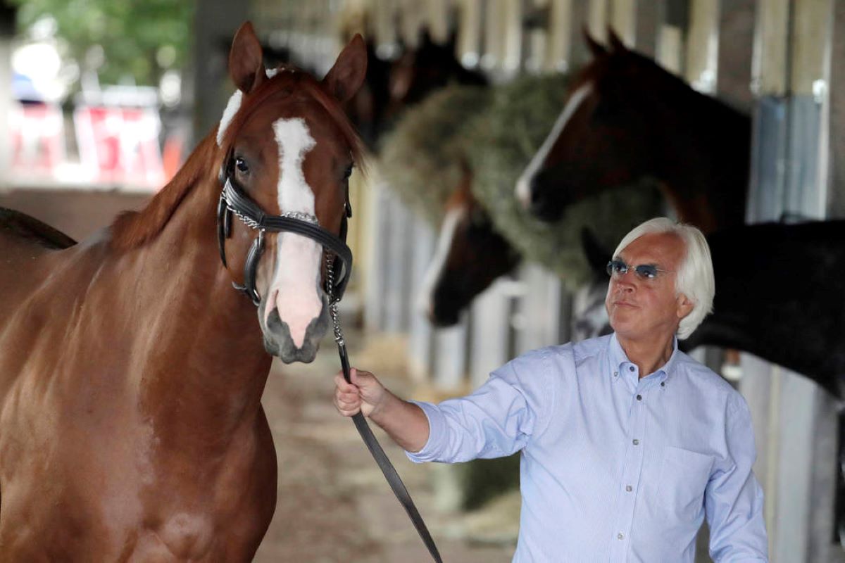 Baffert, Justify Barn