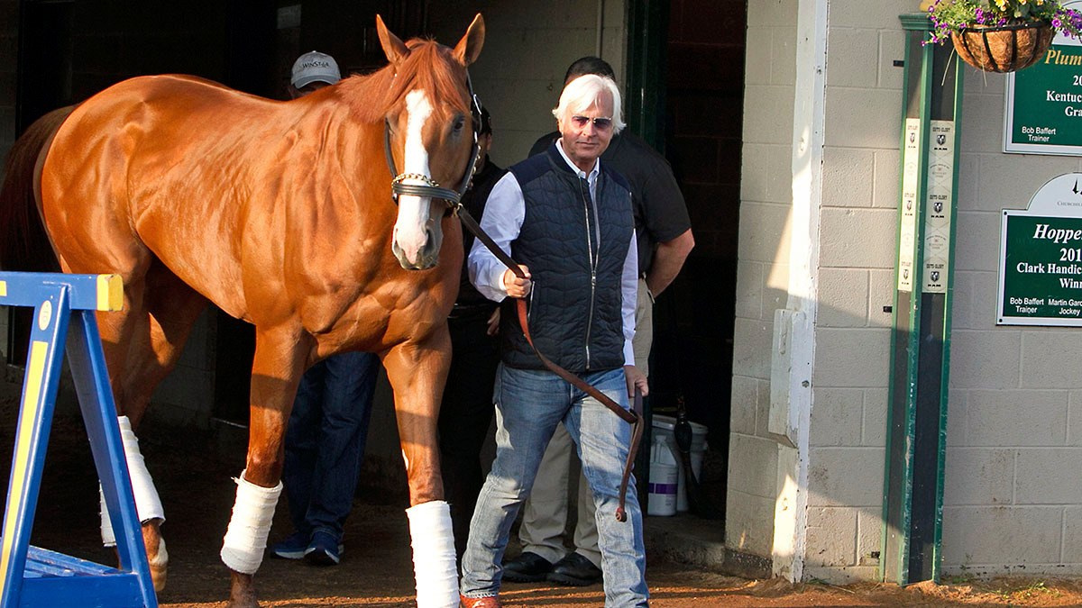 Baffert-Charlatan Positive Test