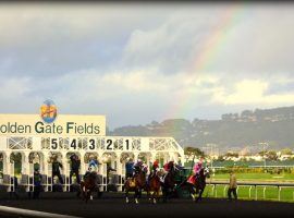 After six weeks on COVID-19 enforced hiatus, Golden Gate Fields opens its gate to horses again May 14. (Image: Billy Poon Photos)