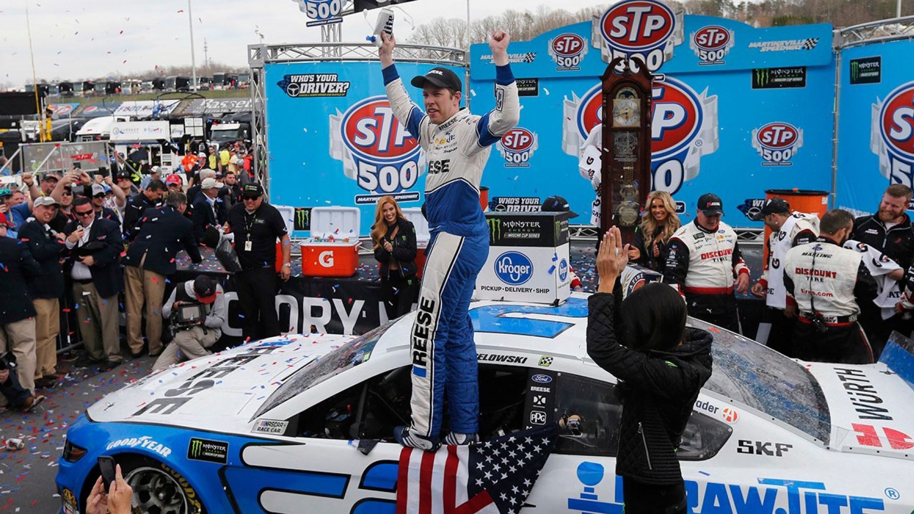 Brad Keselowski Martinsville win