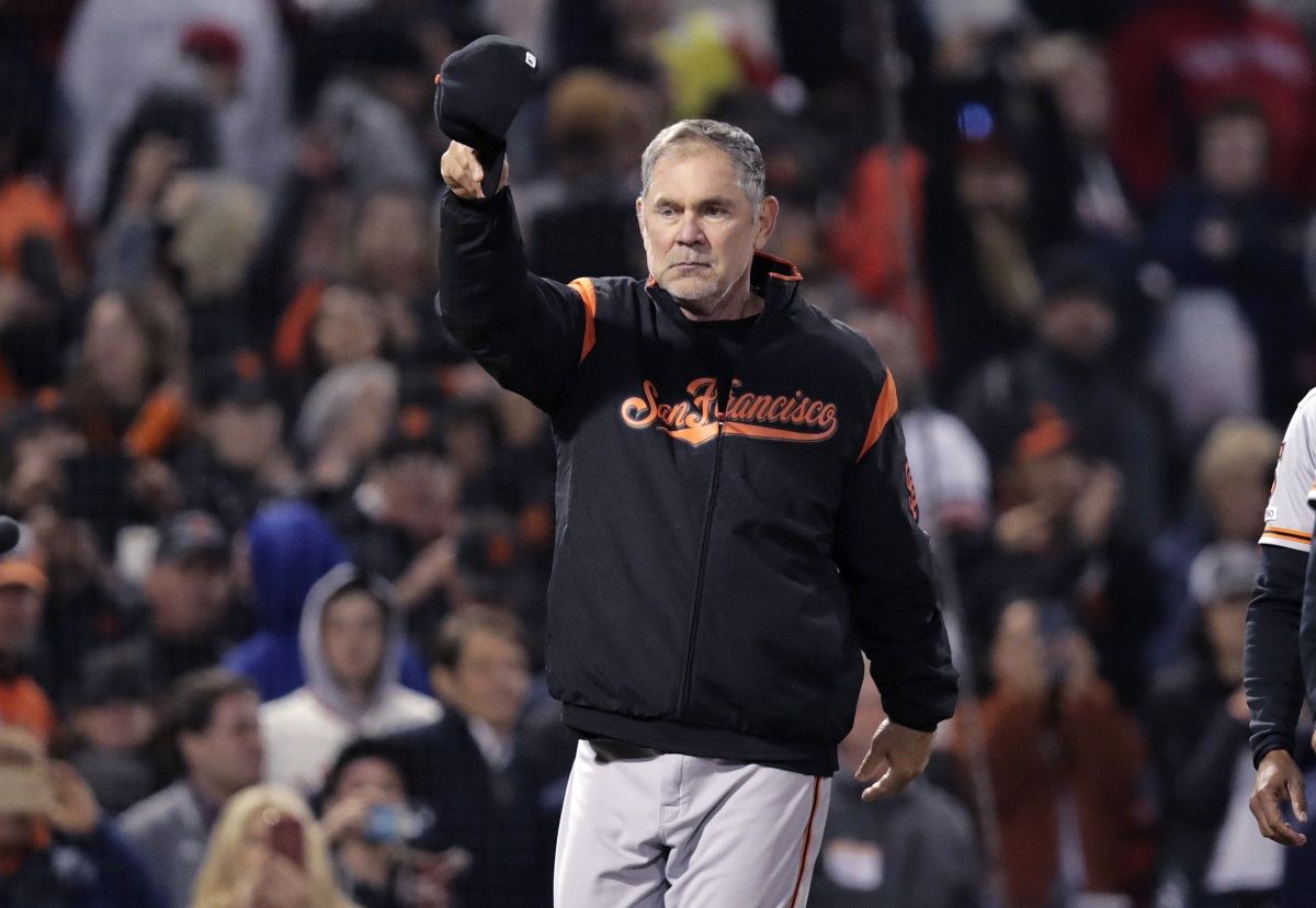 Bruce Bochy San Francisco Giants manager