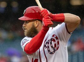 Bryce Harper turned down a late-season offer from the Washington Nationals, preferring instead to test the waters of free agency this offseason. (Image: Ron Sachs/CNP)