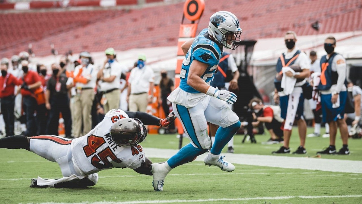 Christian McCaffrey Injury Ankle Out Panthers