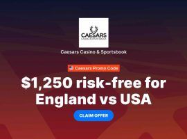 Caesars promo code World Cup 2022: Bet $1,250 risk-free on England vs. USA