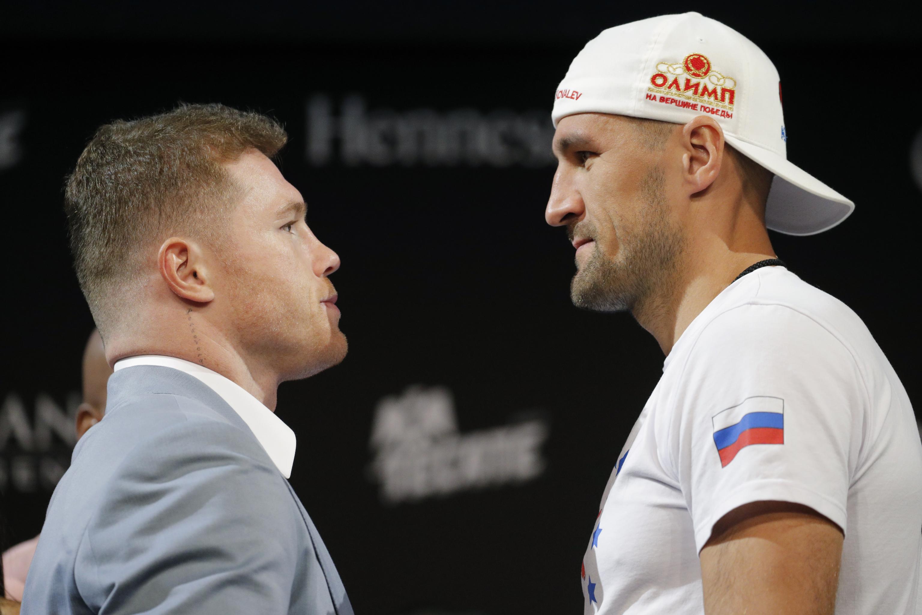 Canelo Alvarez Sergey Kovalev