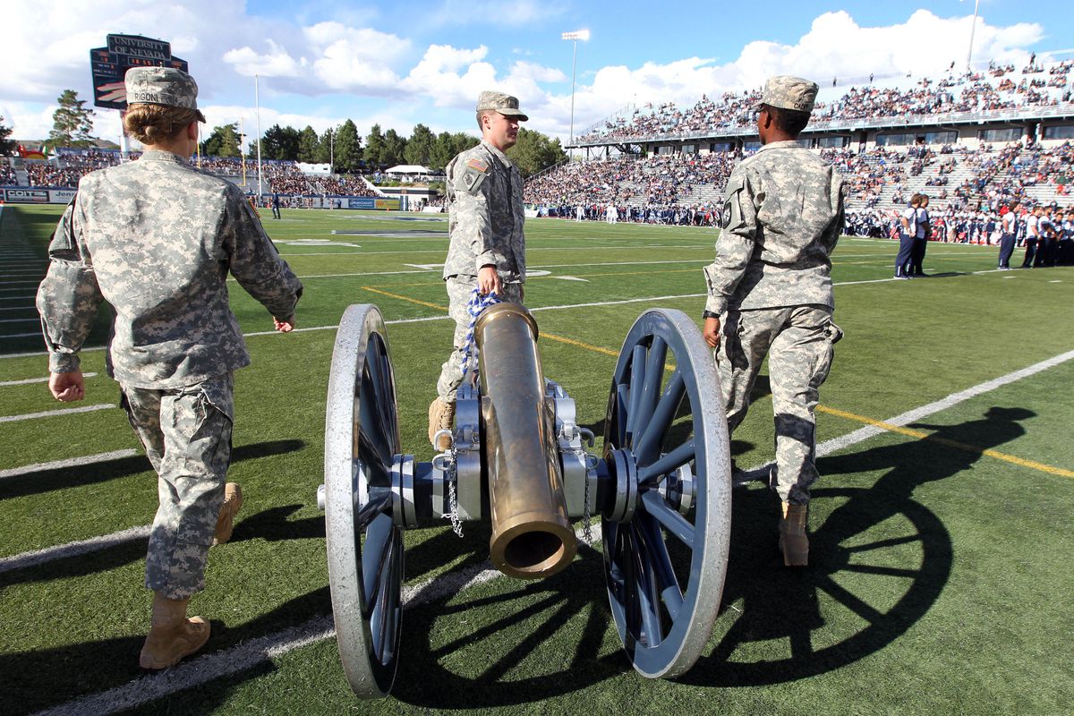 Fremont Cannon UNLV Nevada rivalry games college football Georgia Georgia Tech Oregon Oregon State