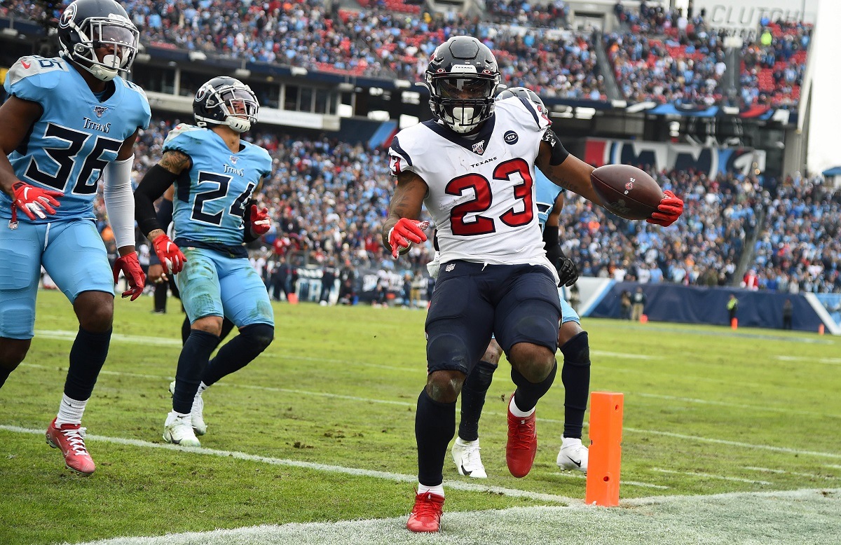 Houston Texans Carlos Hyde Titans Bad Beats Rams