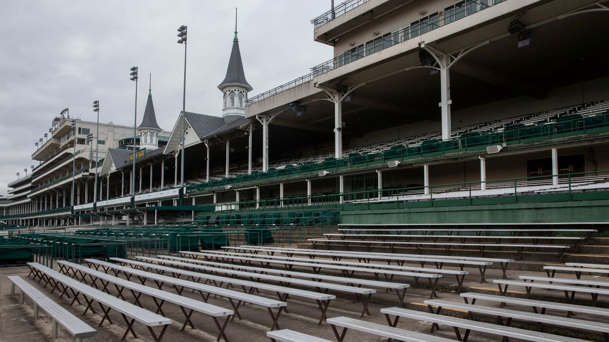 An Empty Churchill Downs