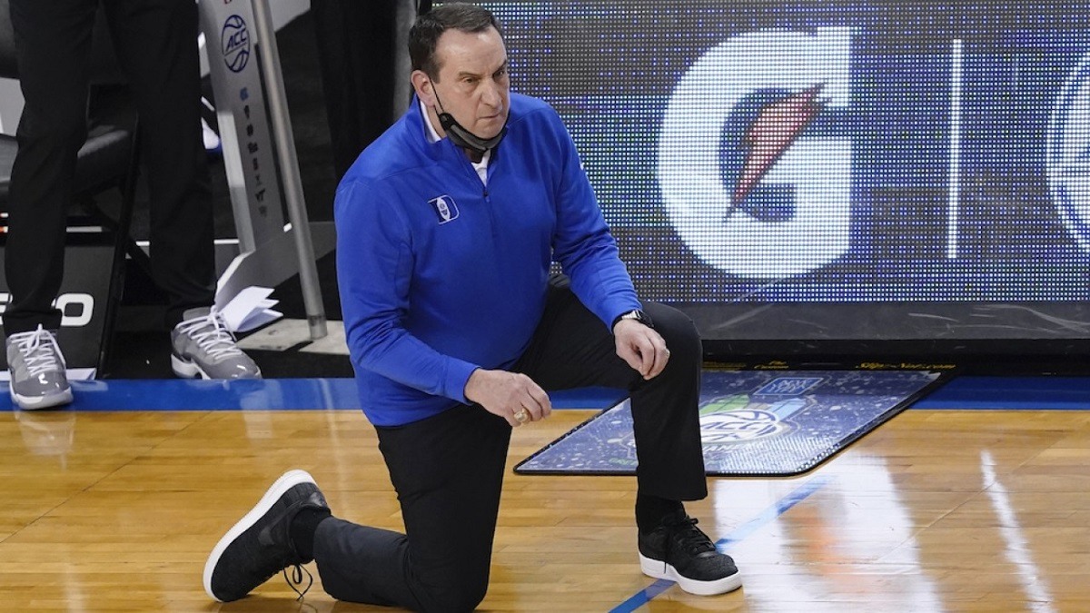 Duke Coach K COVID-19 Out of ACC Tournament Test Positive