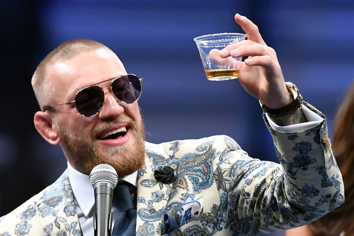 Conor McGregor bar punch