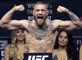 Conor McGregor faces charges of assault and criminal mischief following an attack on a bus carrying other fighters at the UFC 223 media day. (Image: Julio Cortez/AP)