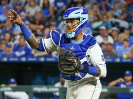 The Chicago Cubs traded for defensive-minded catcher Martin Maldonado, sending pitcher Mike Montgomery to the Royals in exchange. (Image: Jay Biggerstaff/USA Today Sports)