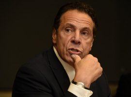 New York Governor Andrew Cuomo says he is opposed to legalizing mobile sports betting in his state. (Image: Dennis Nett)