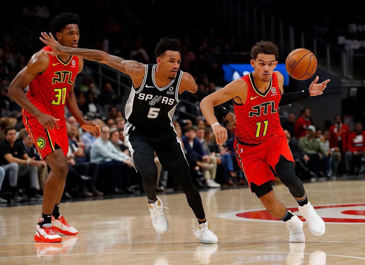 Trae Young Dejounte Murray Trade Atlanta Hawks San Antonio Spurs